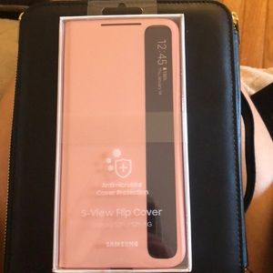 NWOT Samsung Galaxy S21 + S-View Flip Cover